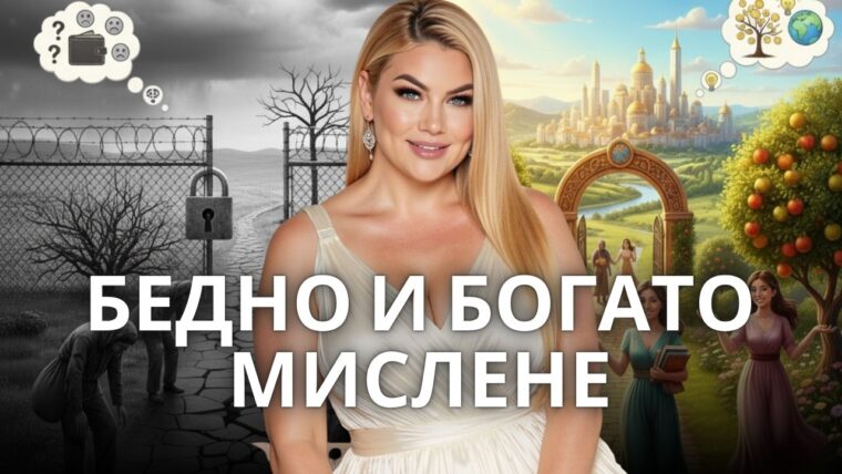 Бедното и богатото мислене: разликата, която променя живота от д-р Стояна Нацева